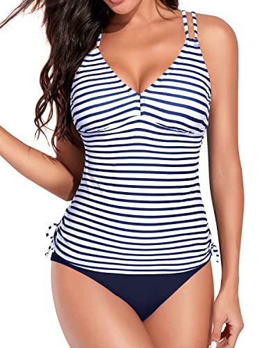 Heidi-Mode | Verstellbare Kreuzgurte Tankini Badeanzüge - Image 4