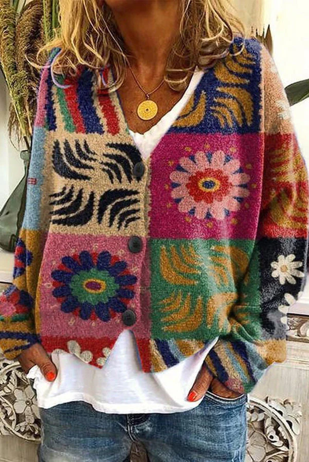 Heidi-Mode | Bedruckte Boho-Weste Im Vintage-Stil - Image 12