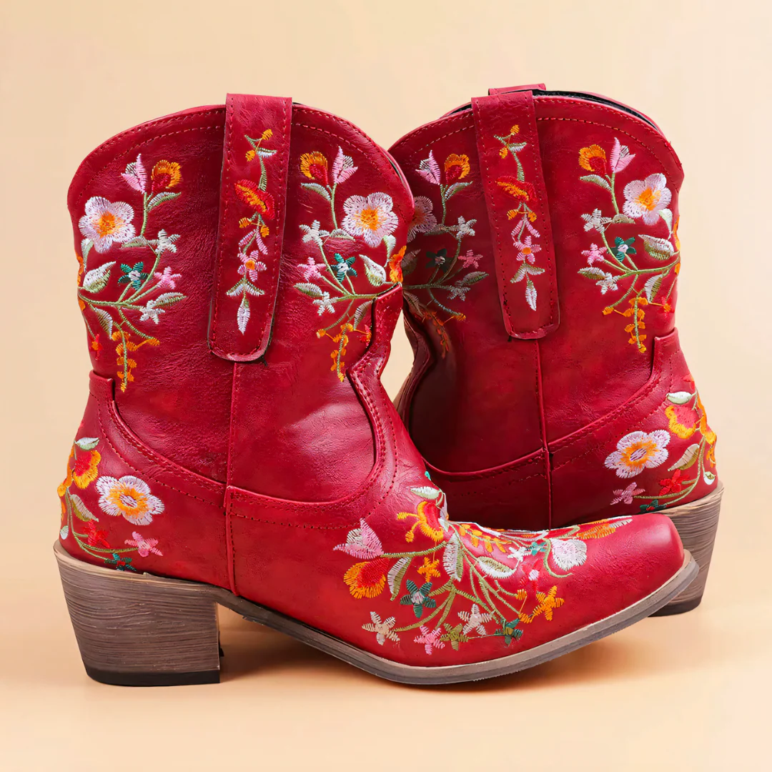 Heidi-Mode | Wasserdichte Vintage Cowgirl-Stiefel - Image 2