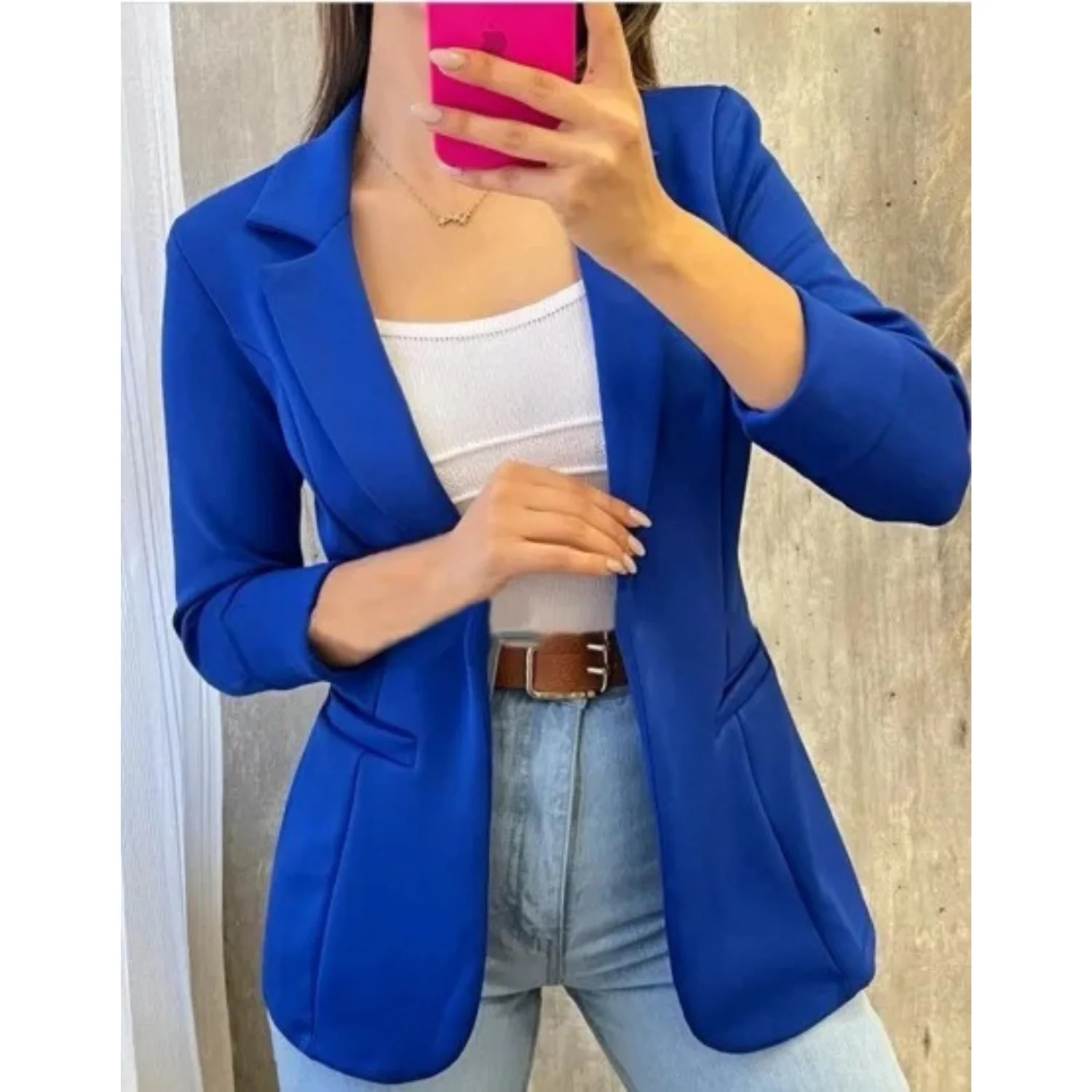 Heidi-Mode | Vintage-Damenblazer Ohne Schnalle - Image 7
