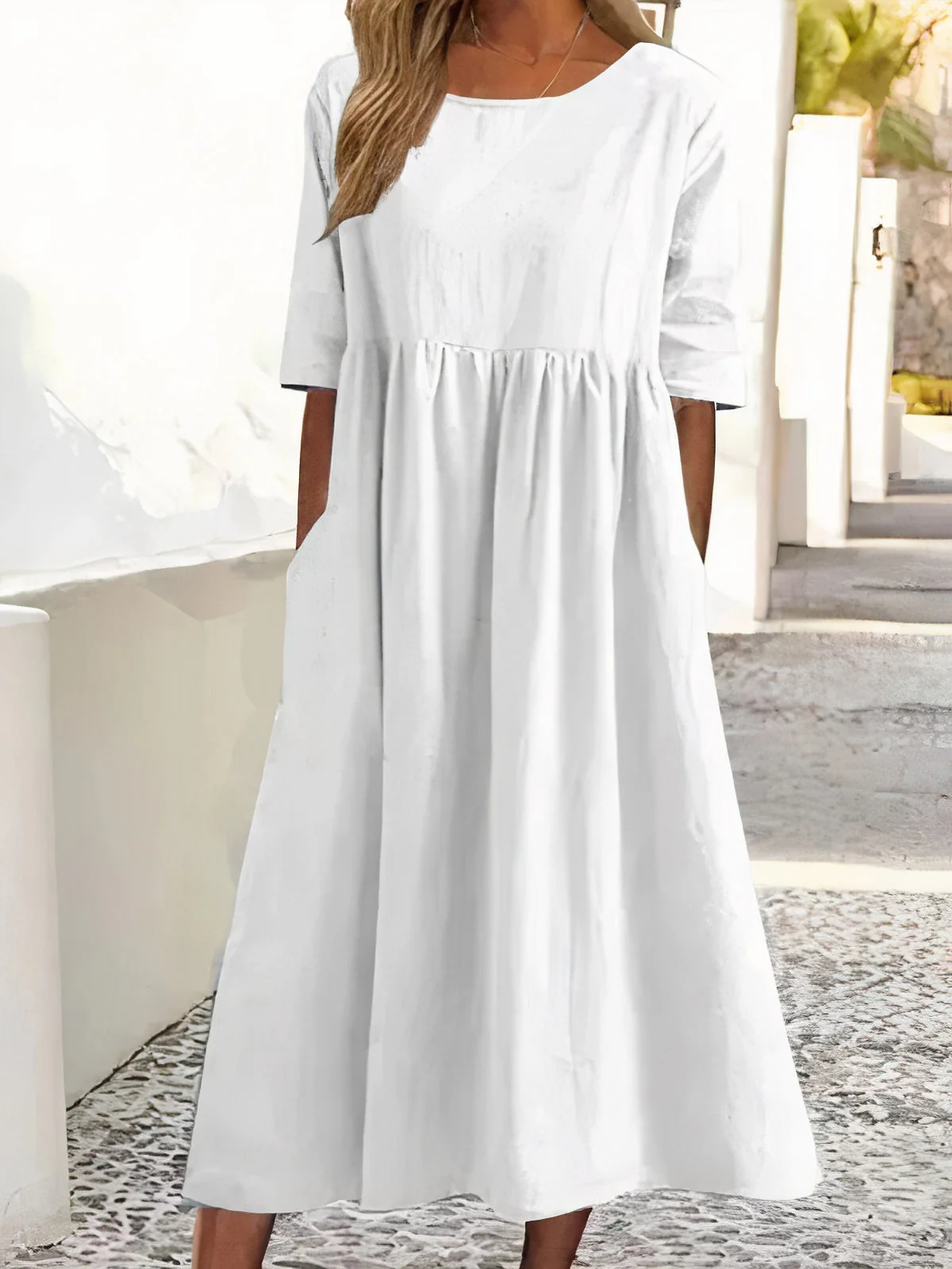 Heidi-Mode | Vintage Halbarmkleid