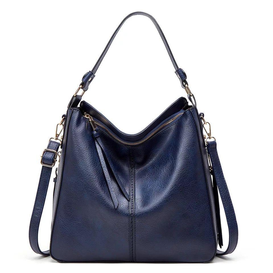 Heidi-Mode | Vintage-Inspirierte Leder Hobo-Tasche - Image 7
