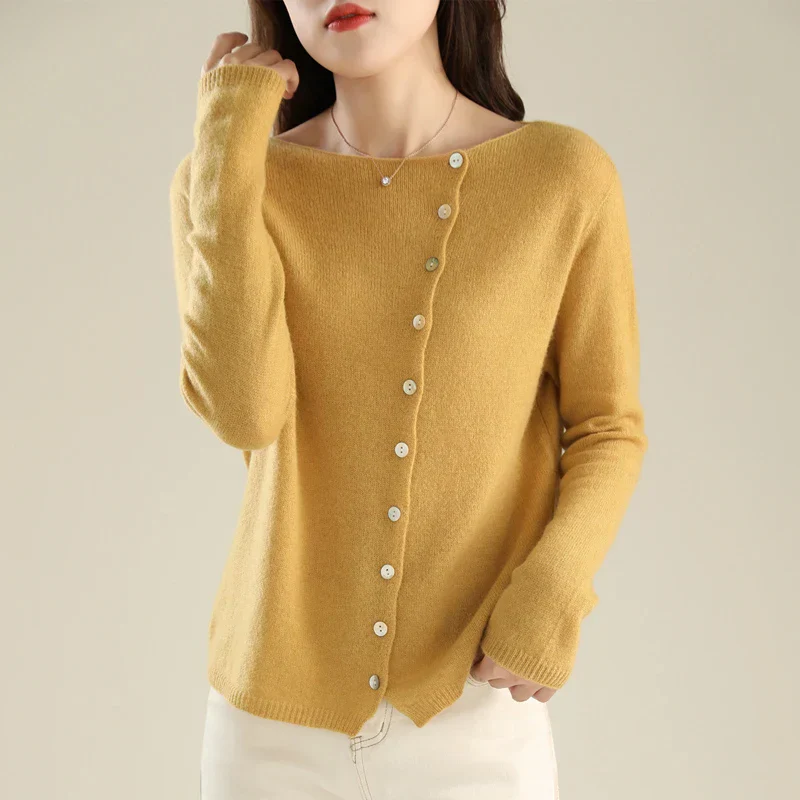 Heidi-Mode | Vintage Kaschmir-Strickjacke - Image 4