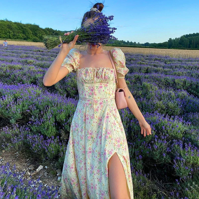 Heidi-Mode | Vintage Kleid mit Schleife - Image 4