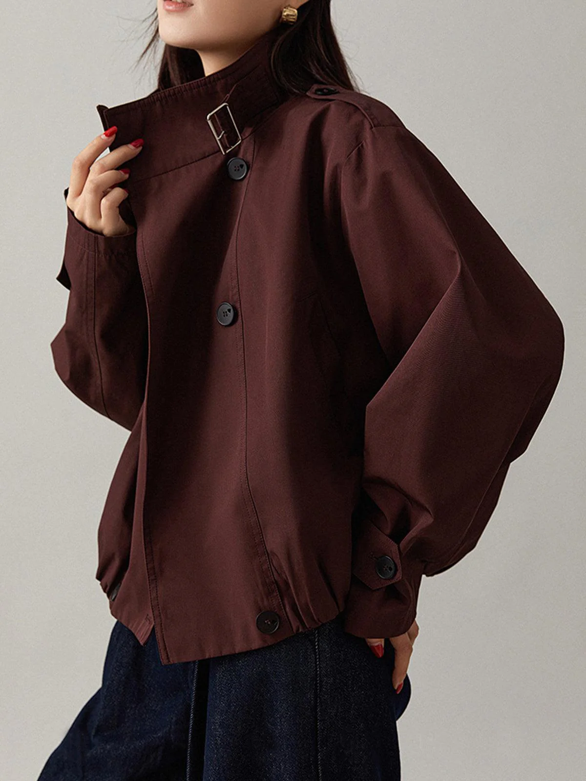 Heidi-Mode | Vintage Lockere Trenchcoat - Image 4