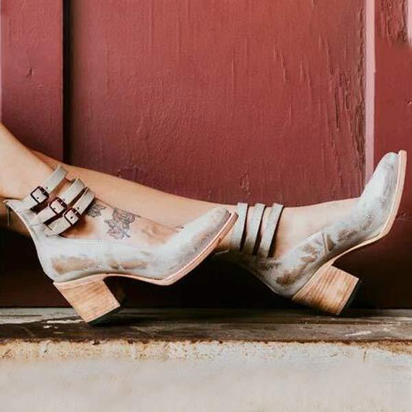 Heidi-Mode | Vintage Schuhe mit Absätzen - Image 5
