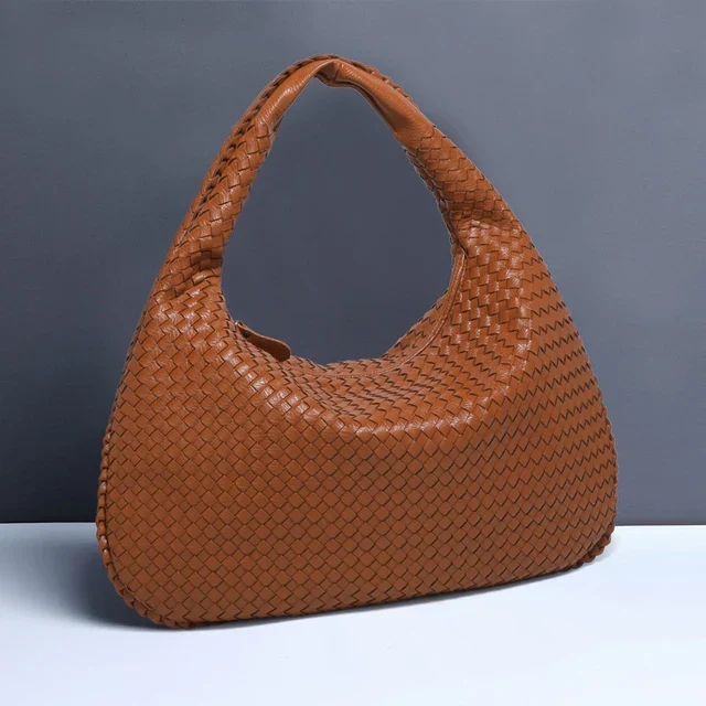 Heidi-Mode | Vintage Umhängetasche Damen Geflochtene Handtasche mit Reißverschluss Im Sale - Image 31