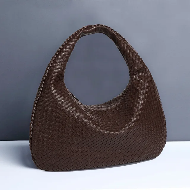 Heidi-Mode | Vintage Umhängetasche Damen Geflochtene Handtasche mit Reißverschluss Im Sale - Image 32