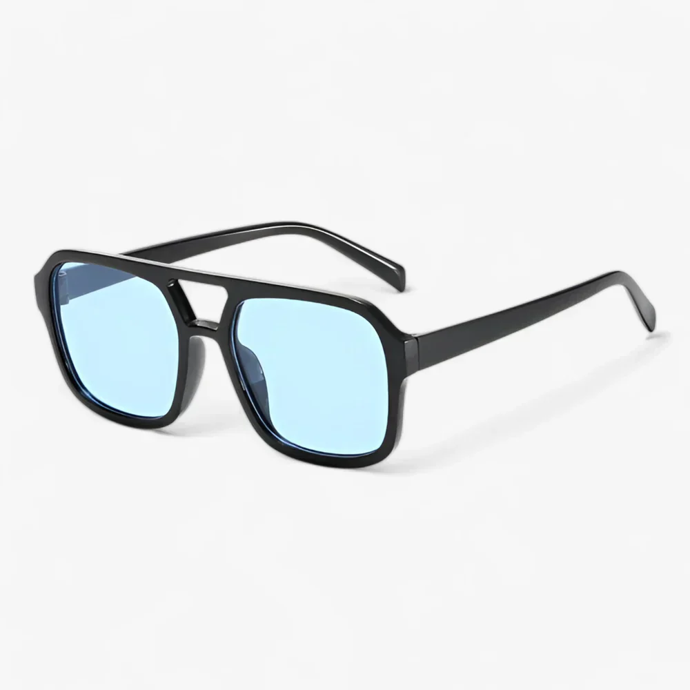 Heidi-Mode | Vintage-Viereck-Sonnenbrille - Stilvoller Augenschutz für Alle Gelegenheiten - Image 2