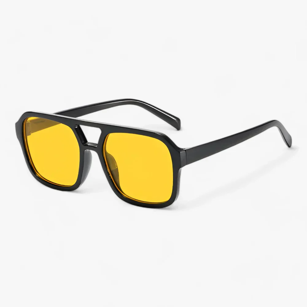 Heidi-Mode | Vintage-Viereck-Sonnenbrille - Stilvoller Augenschutz für Alle Gelegenheiten - Image 6