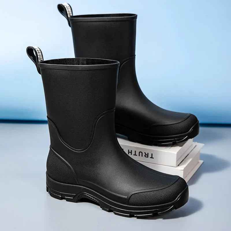 Heidi-Mode | Wadenregenschuhe - Leichtgewichtiger, Wasserdichter Gummi-Design für Komfort - Image 4