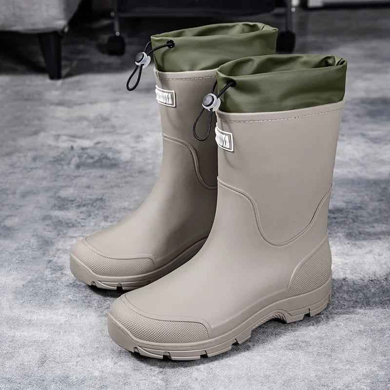 Heidi-Mode | Wadenregenschuhe - Leichtgewichtiger, Wasserdichter Gummi-Design für Komfort - Image 7