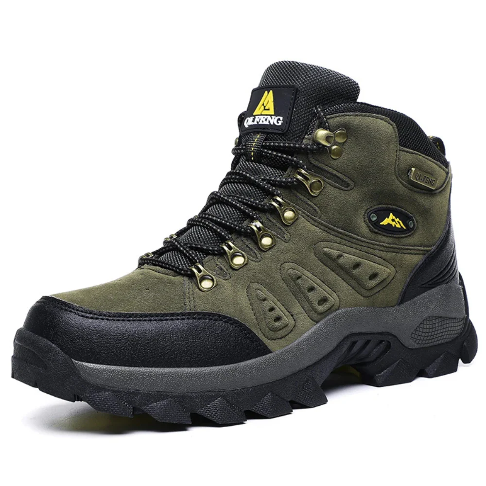 Heidi-Mode | Wanderschuhe Wasserdicht Hoher Knöchelstütze Atmungsaktive Grip Sohle Outdoor Trail Fußbekleidung - Image 4
