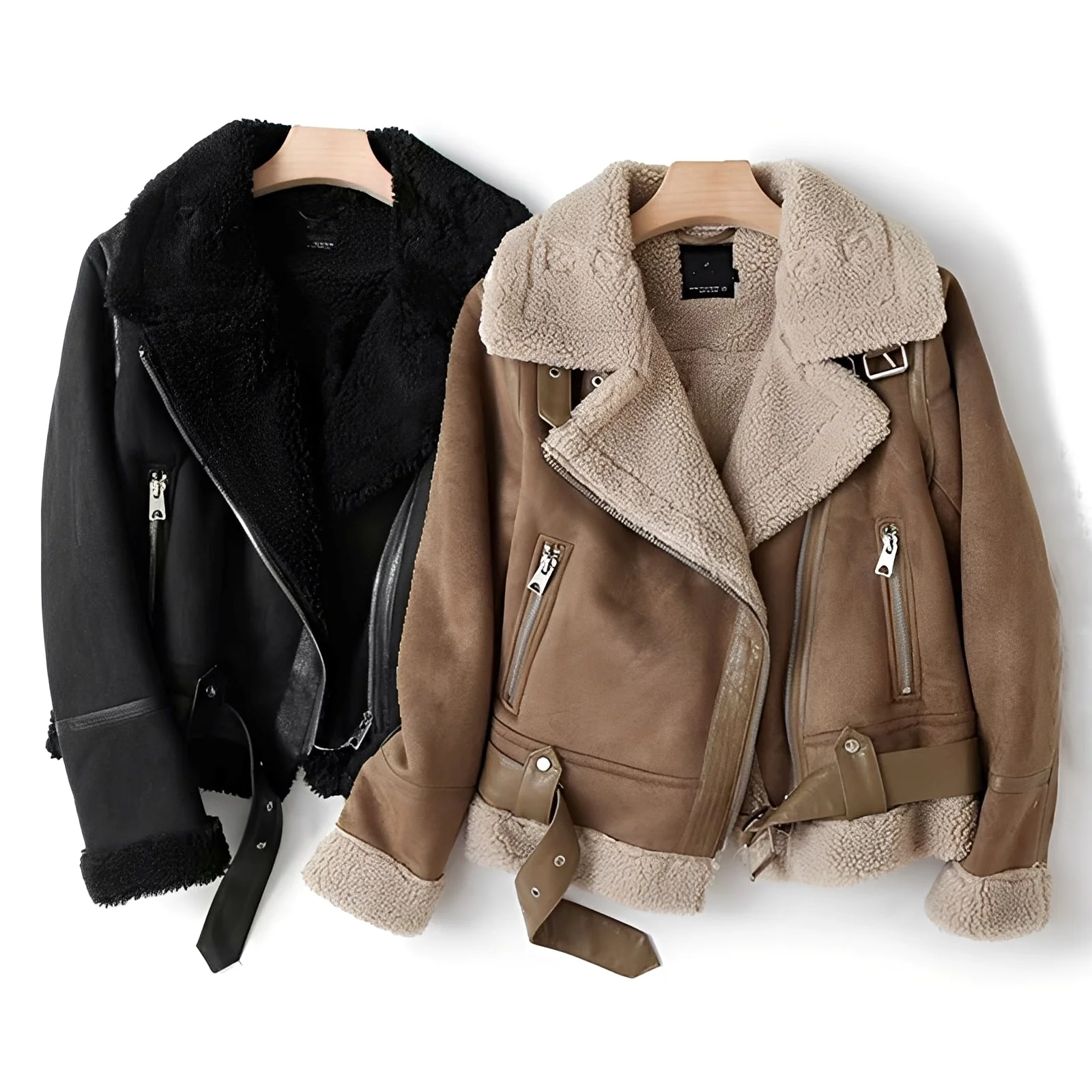 Heidi-Mode | Warme, weiche Lederjacke für Frauen - Image 2