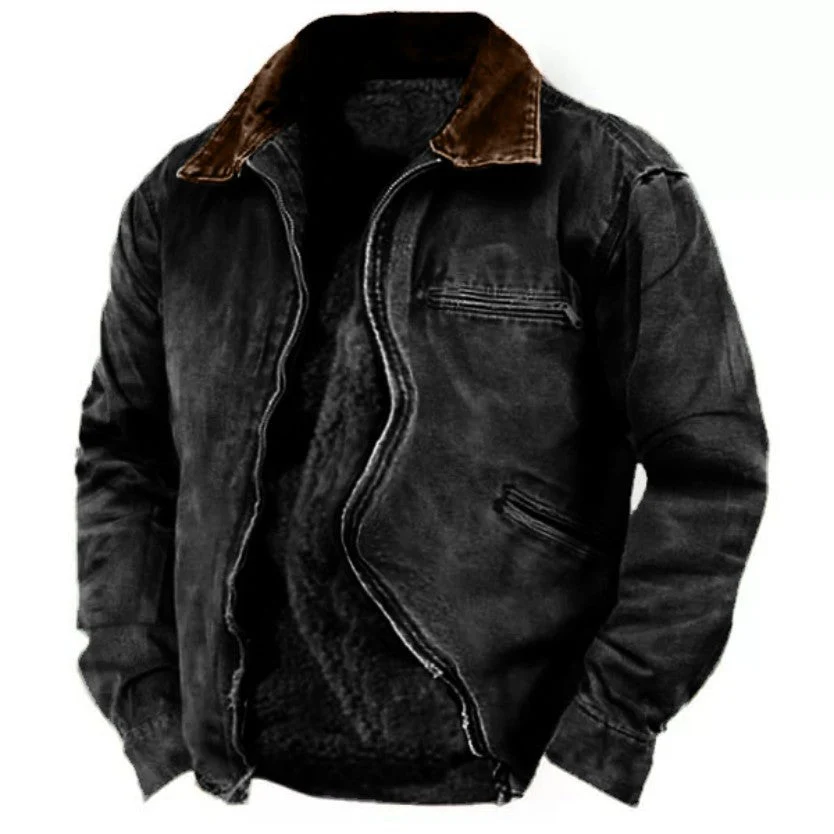 Heidi-Mode | Warme Winterjacke mit Pelzfutter für Männer - Image 5