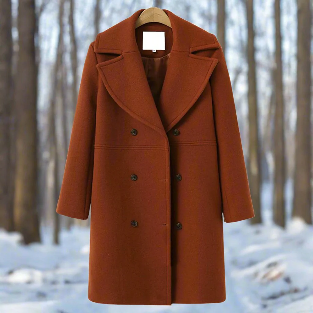 Heidi-Mode | Warmer und Langer Woll|Trenchcoat - Image 2