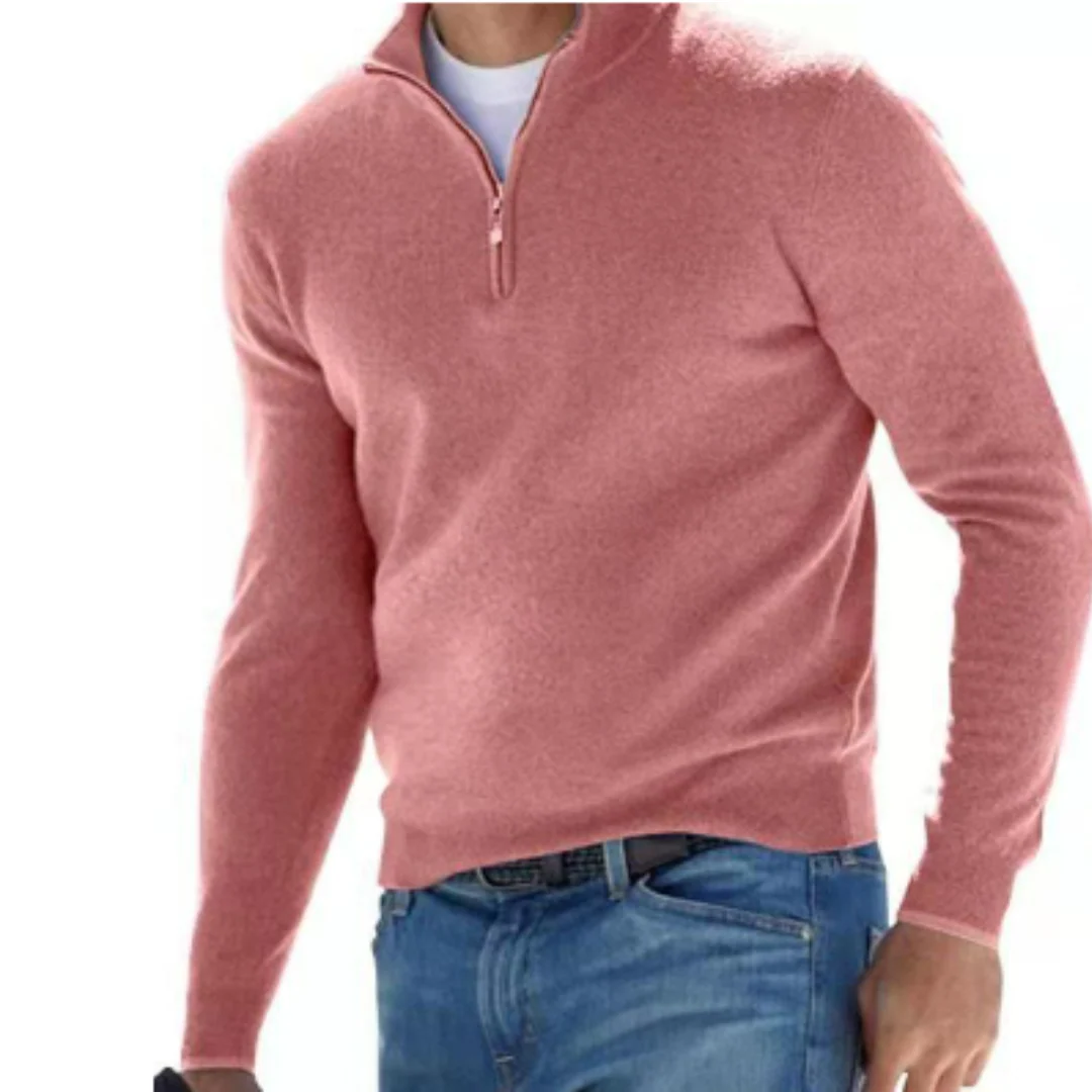 Heidi-Mode | Warmes Herrenpullover Reißverschluss - Image 8
