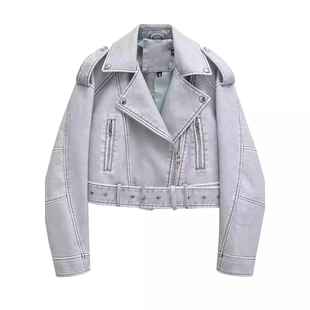Heidi-Mode | Waschbare, Farbverlaufende Lederjacke für Damen* - Image 2