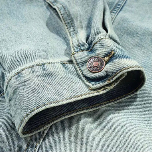 Heidi-Mode | Washed-Denim-Jacke mit Kapuze - Image 10