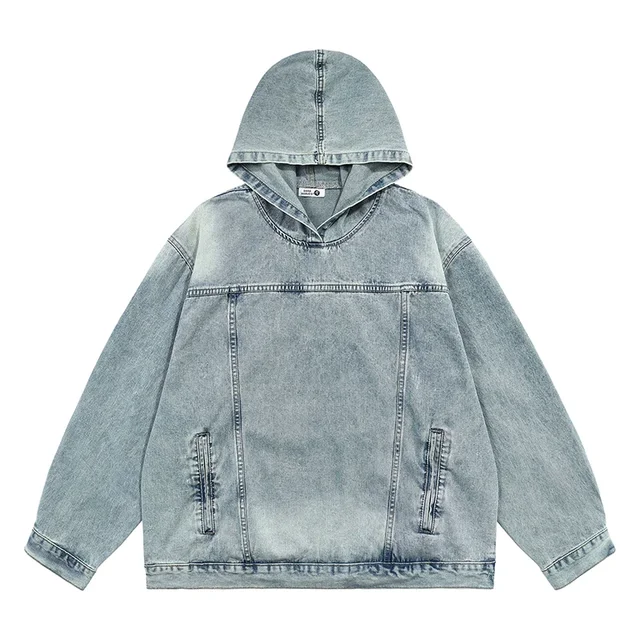 Heidi-Mode | Washed-Denim-Jacke mit Kapuze - Image 3