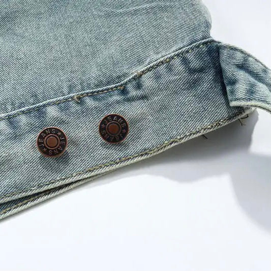 Heidi-Mode | Washed-Denim-Jacke mit Kapuze - Image 7