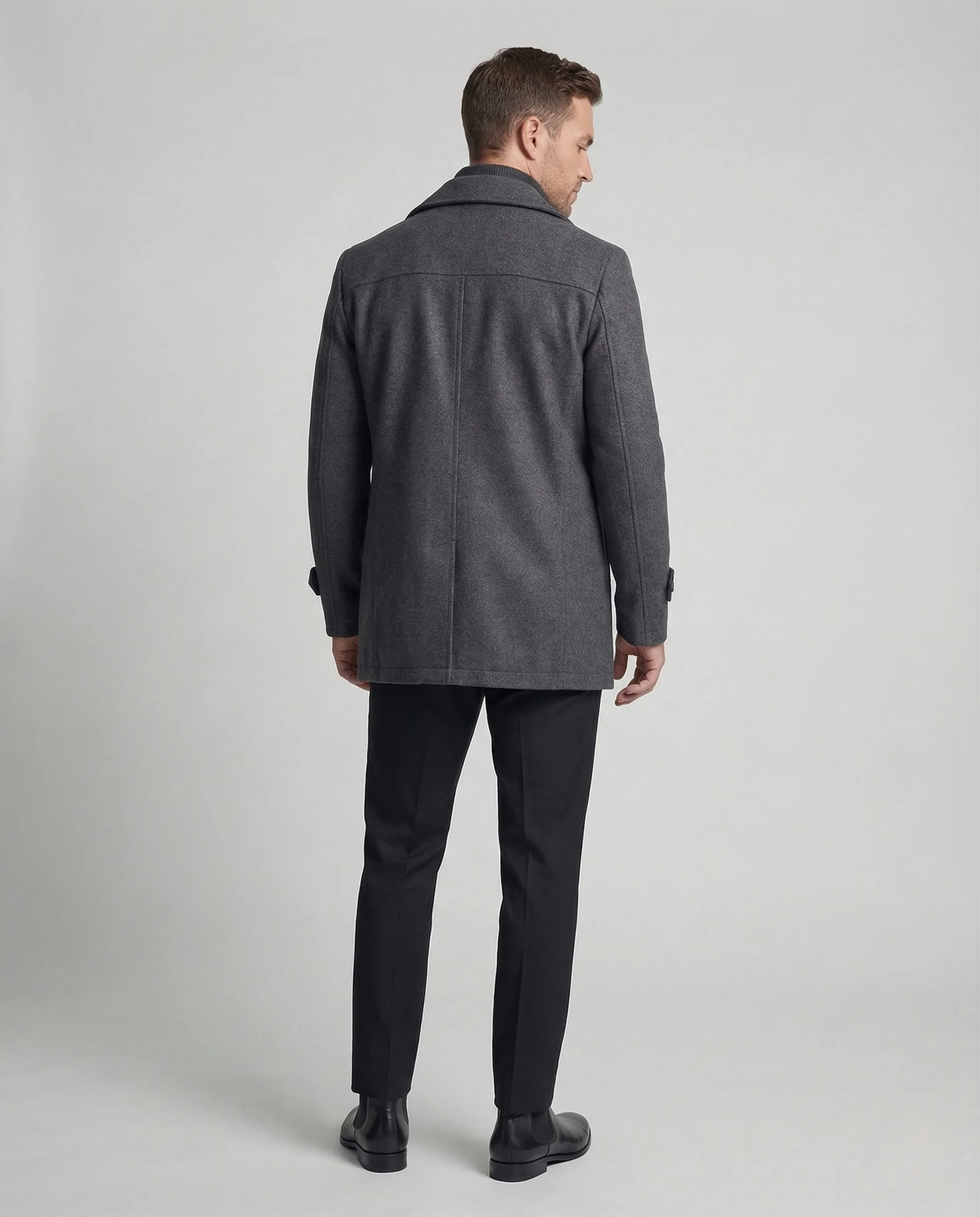 Herren Wasserdichte Business-Winterjacke mit wind- & wasserfestem Schutz | Heidi-Mode - Image 4