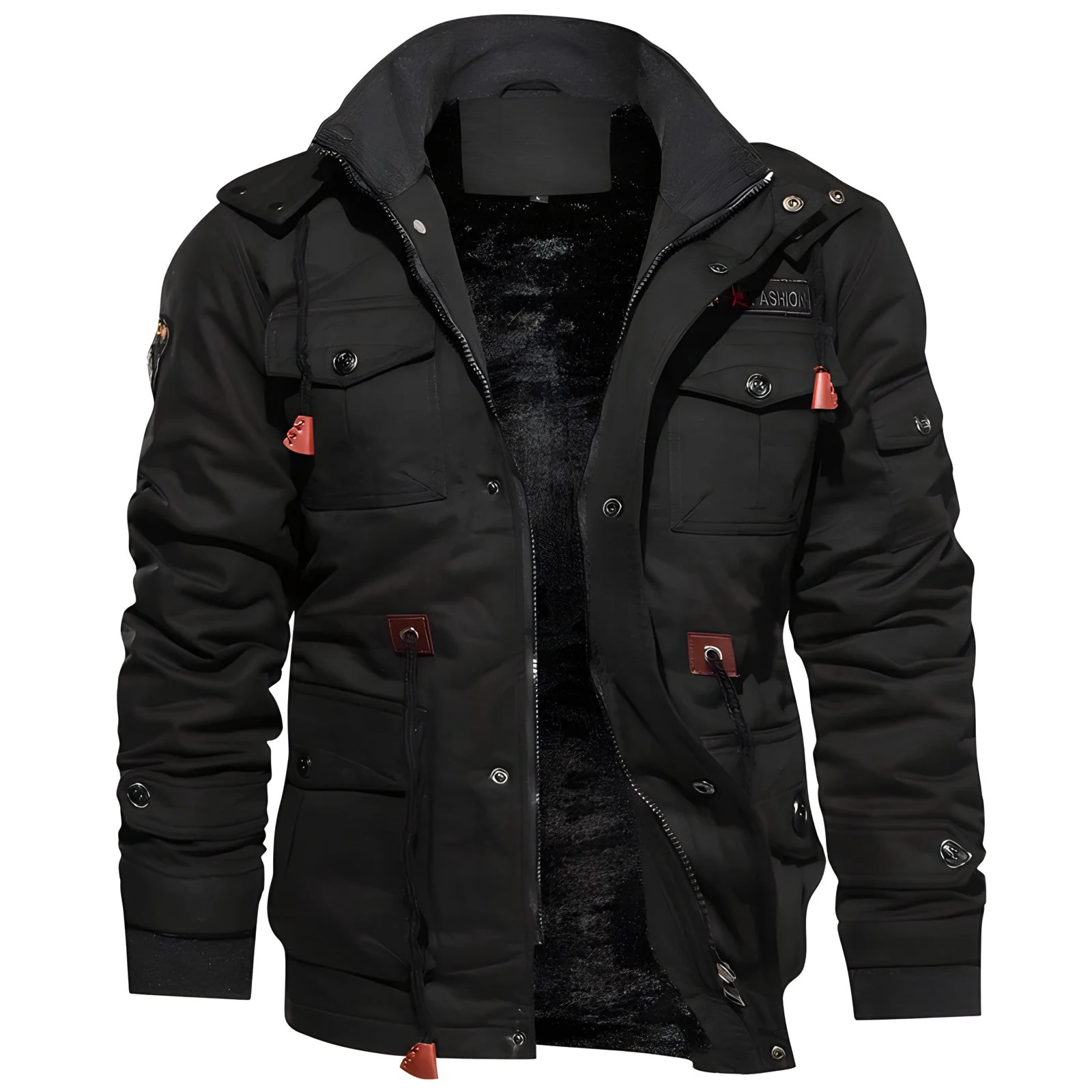 Heidi-Mode | Wasserdichte Militärjacke mit Verstellbarem Bund - Image 13