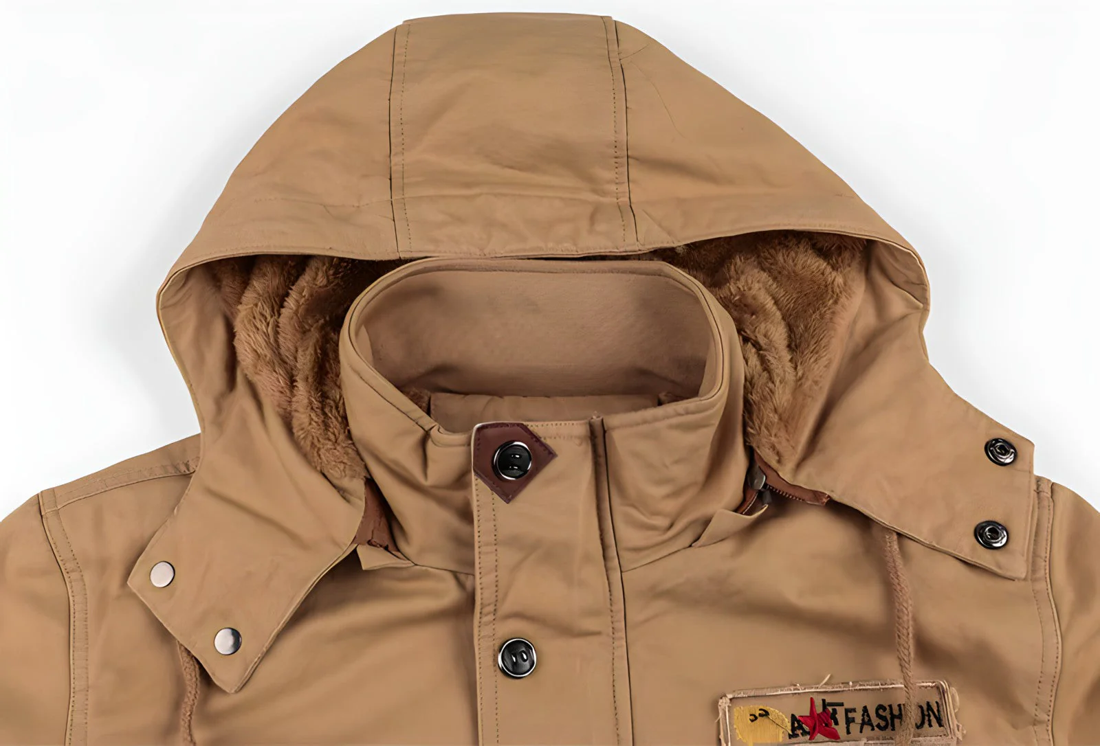 Heidi-Mode | Wasserdichte Militärjacke mit Verstellbarem Bund - Image 7