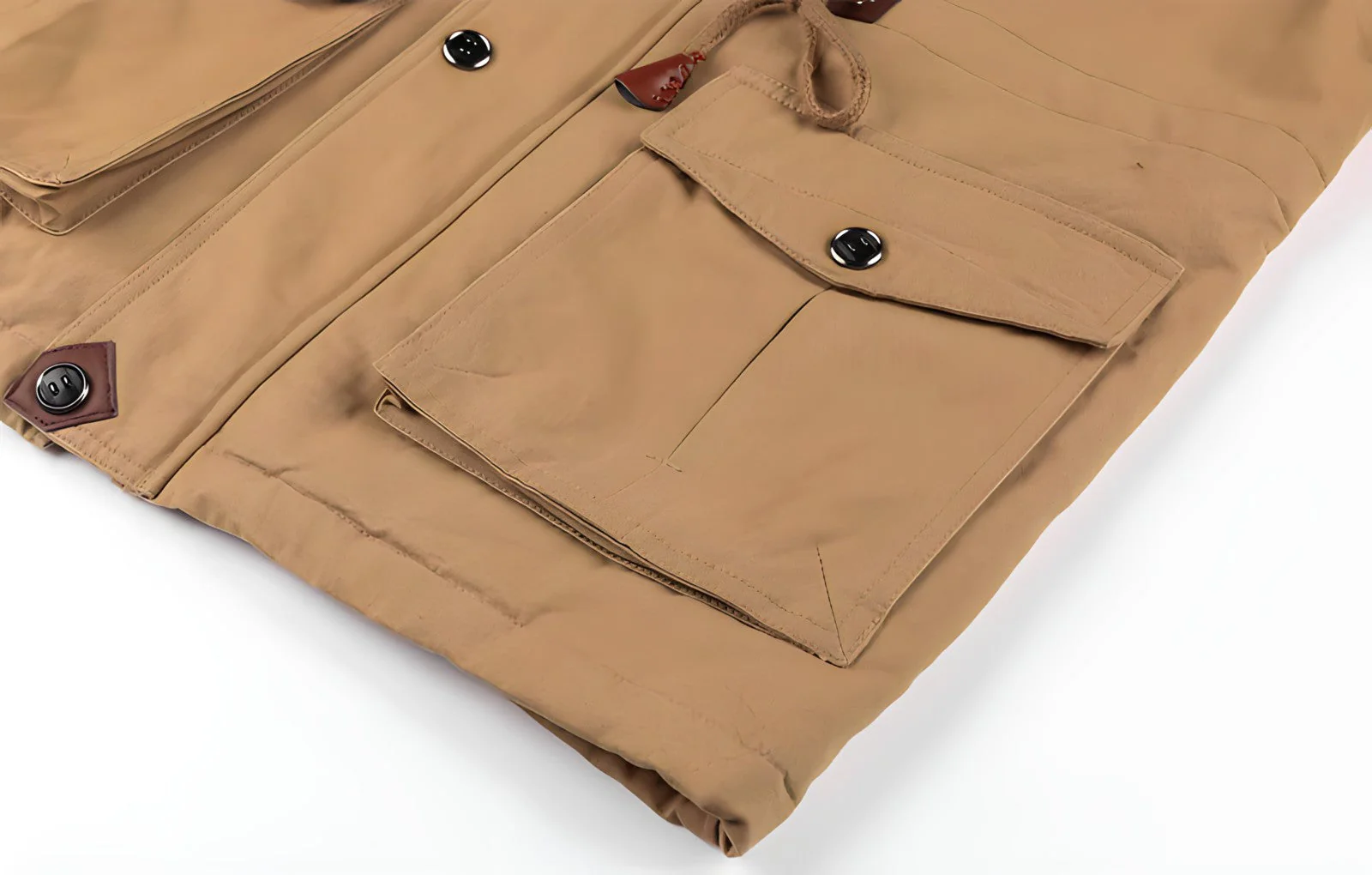 Heidi-Mode | Wasserdichte Militärjacke mit Verstellbarem Bund - Image 8