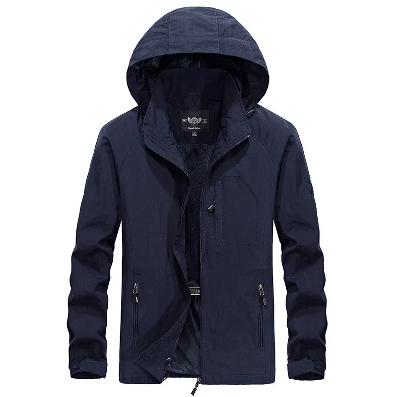 Heidi-Mode | Wasserdichte Outdoor Herrenjacke mit Abnehmbarem Kapuzenverband - Image 12