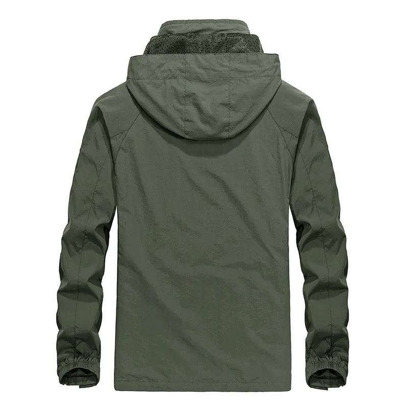 Heidi-Mode | Wasserdichte Outdoor Herrenjacke mit Abnehmbarem Kapuzenverband - Image 4