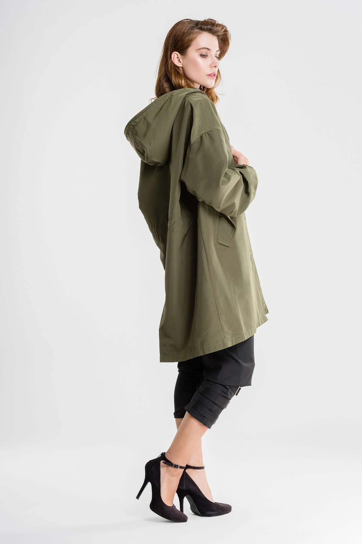 Heidi-Mode | Stylische Wasserdichte Windbreaker Regenjacke - Image 11