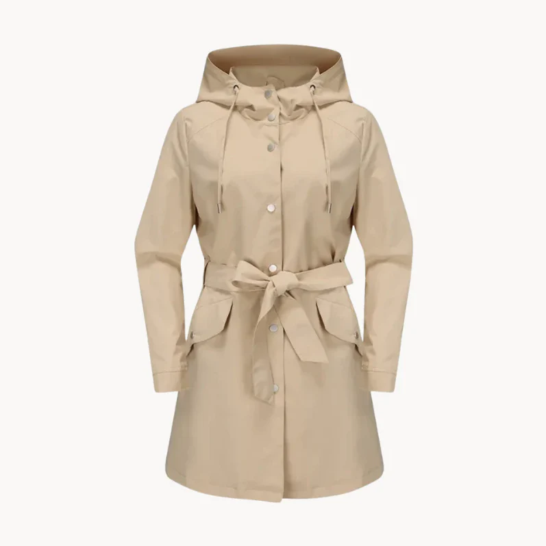 Heidi-Mode | Wasserdichter, Zeitloser Trenchcoat für Damen