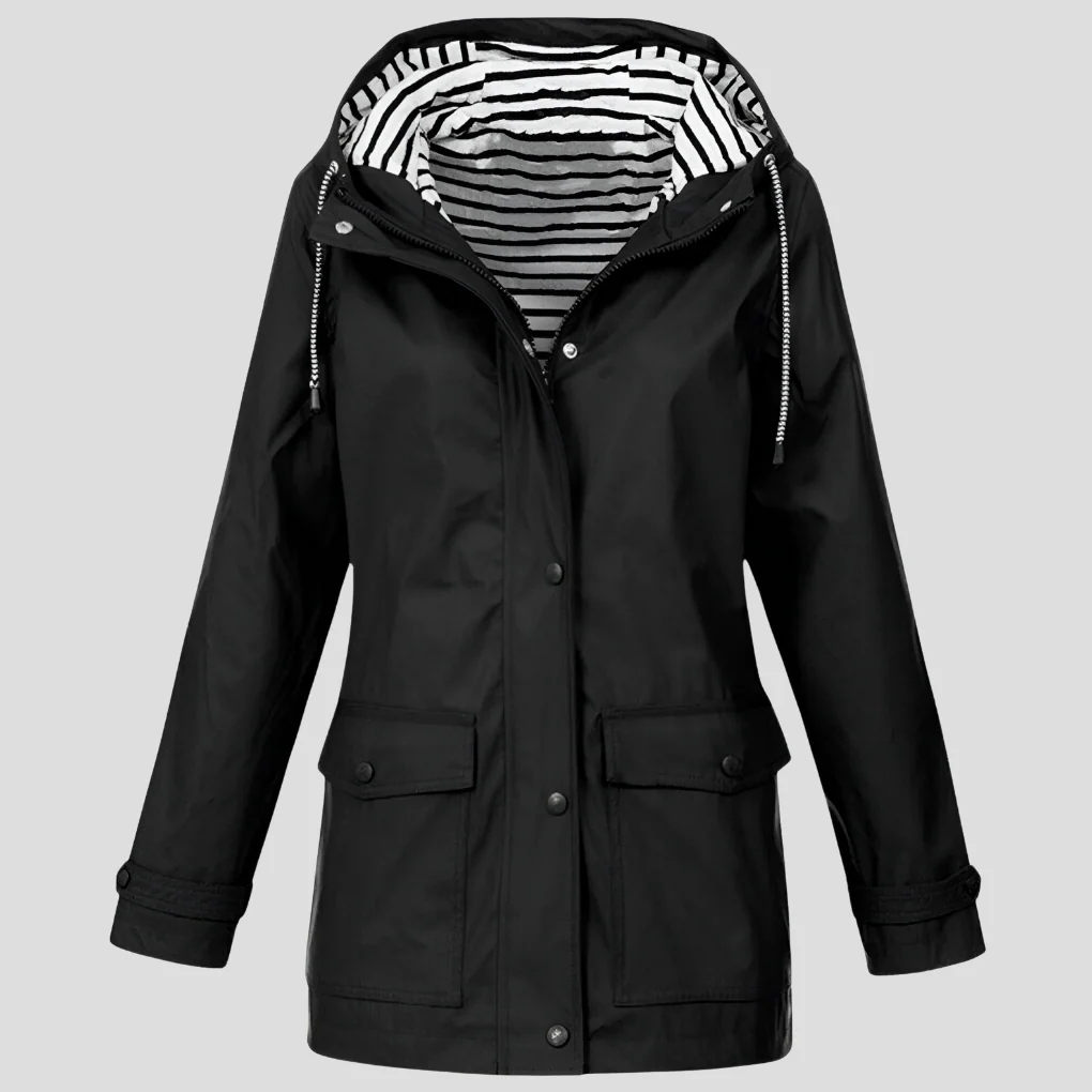 Heidi-Mode | Wasserdichte und Winddichte Kapuzenjacke für Damen - Image 2