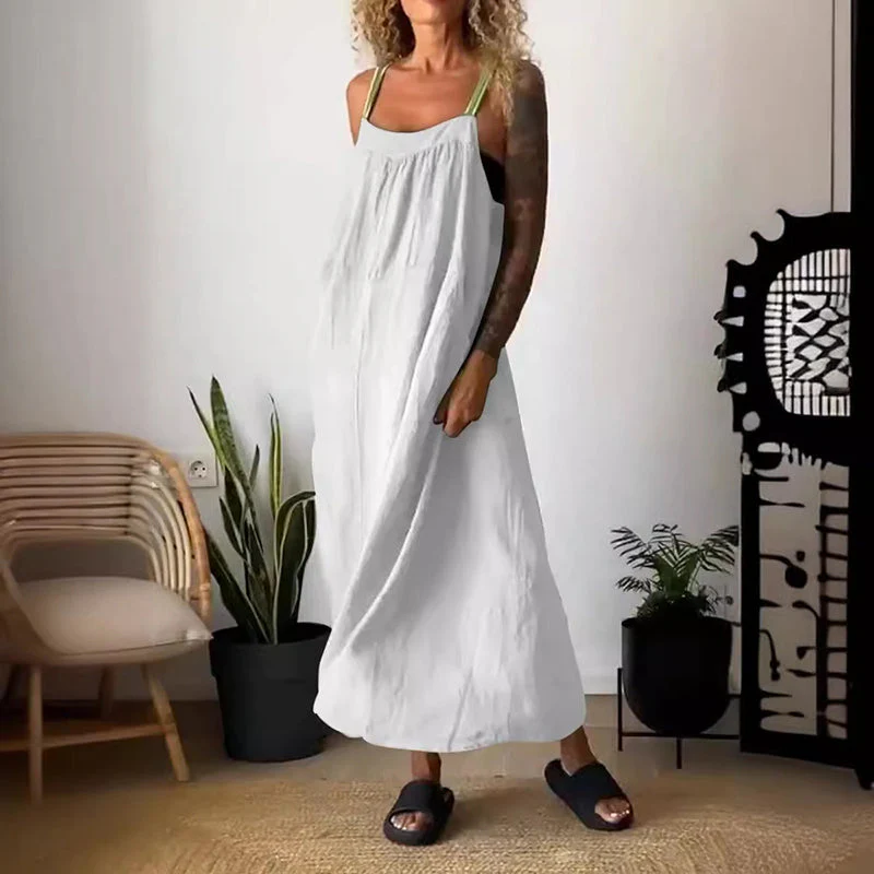 Heidi-Mode | Weiche Baumwoll Leinen Kleid - Image 6