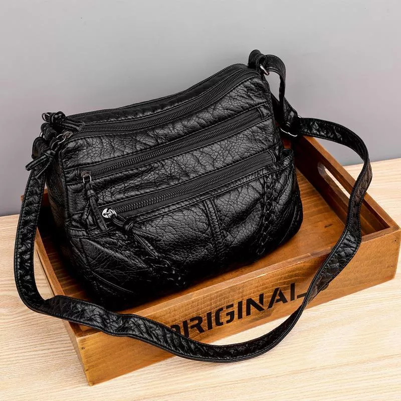 Heidi-Mode | Weiche Lederhandtasche Stilvoll und Funktional - Image 2