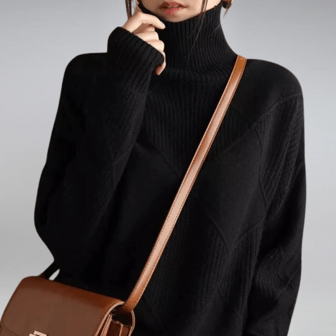 Heidi-Mode | Weicher Rollkragenpullover