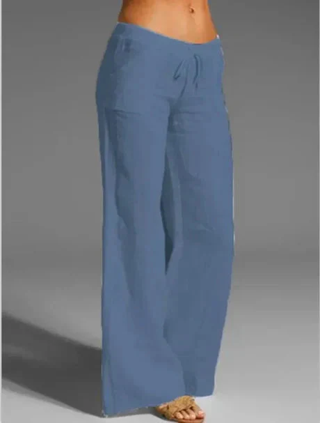 Heidi-Mode | Weiße Leinenhose - Image 5