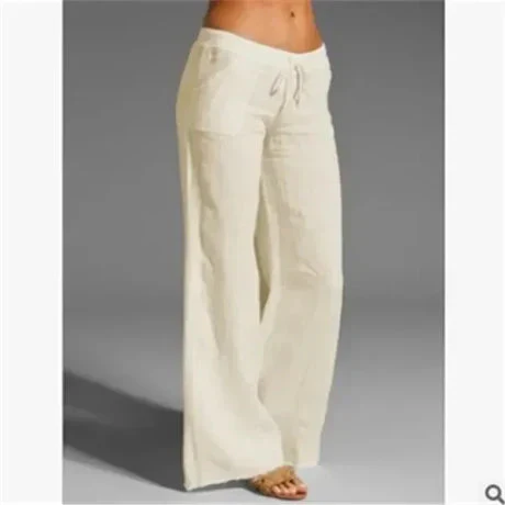 Heidi-Mode | Weiße Leinenhose - Image 6