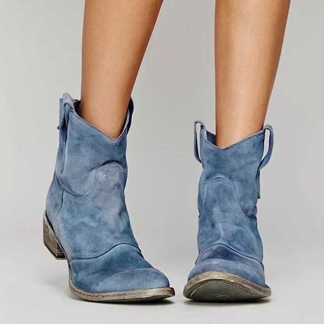 Heidi-Mode | Weinlese Cowboy Boots - Image 3