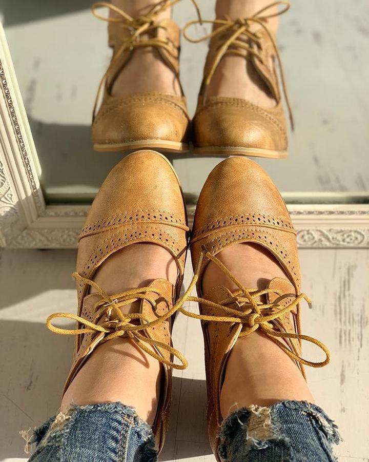Heidi-Mode | Weinlese Schuhe für Damen Stilvolle Komfortschuhe Im Retro Look - Image 4