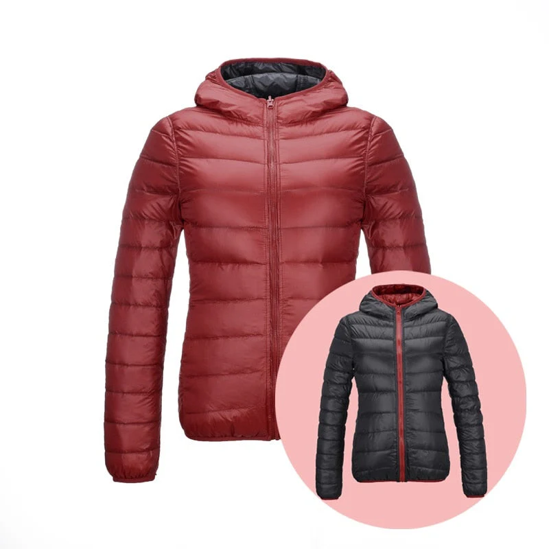 Heidi-Mode | Wendbare Ultra Leichte Daunenjacke - Image 31