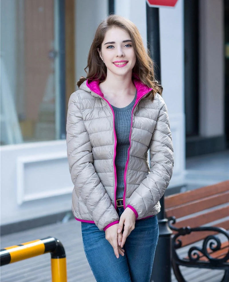 Heidi-Mode | Wendbare Ultra Leichte Daunenjacke - Image 32