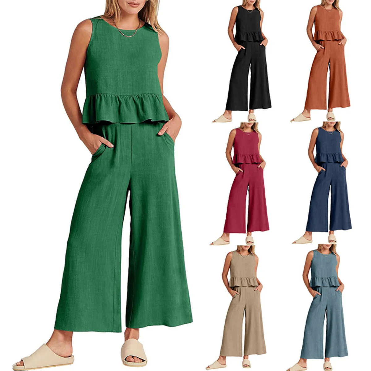 Heidi Mode | Weste Neun-Punkt-Hose Freizeitanzug