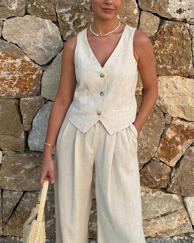 Heidi-Mode | Weste und Hose Satz