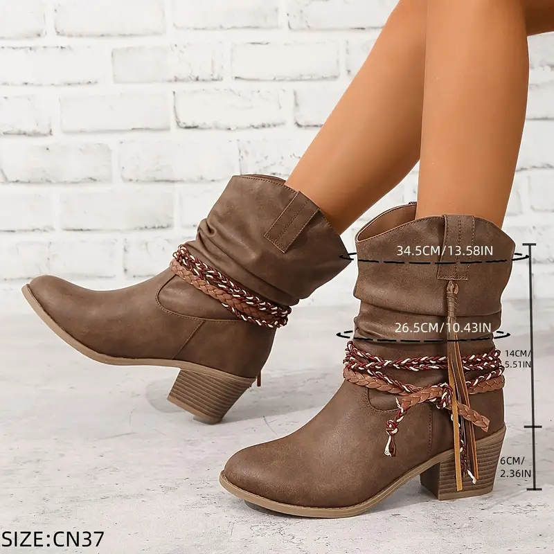Heidi-Mode | Western-Stiefel mit Cowboy-Optik - Image 2
