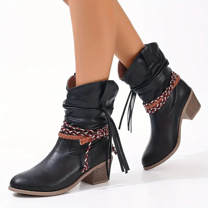 Heidi-Mode | Western-Stiefel mit Cowboy-Optik - Image 4