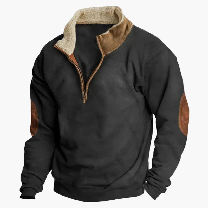 Heidi-Mode | Western Style Pullover mit Azteken-Muster und Longhorn-Motiv - Bequemer Freizeit-Sweater für Outdoor & Alltag - Image 2