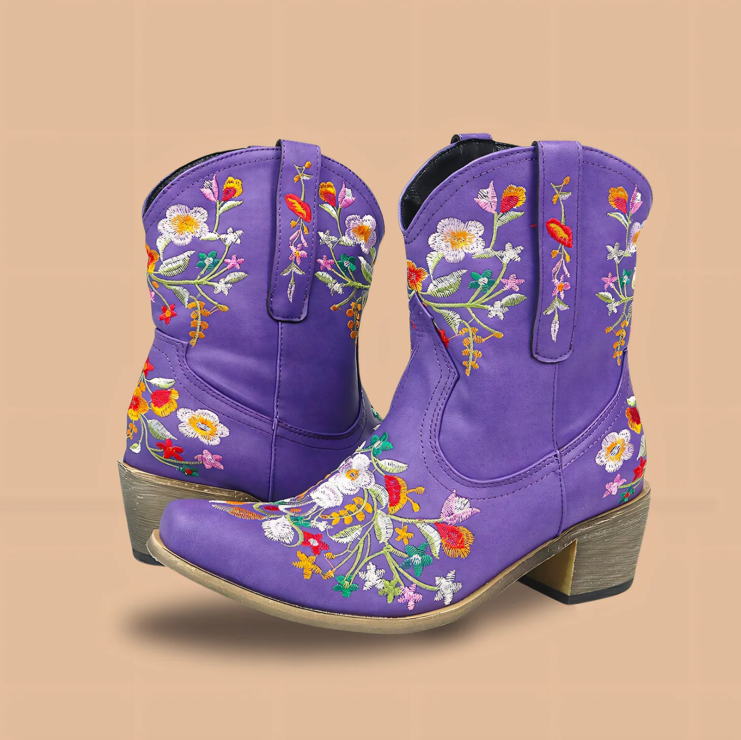 Heidi-Mode | Wetterbeständige Vintage Cowgirl-Stiefel - Image 4