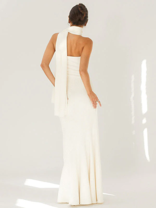 Heidi-Mode | Wickelsaum Schal Kleid - Image 6